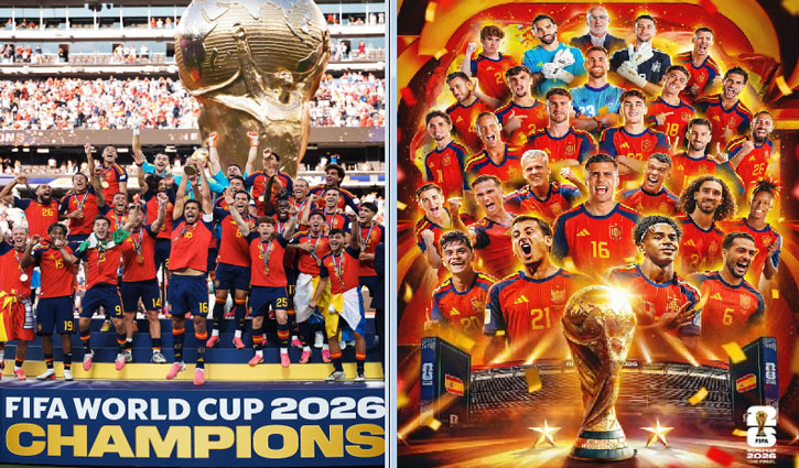 Messi's dream shattered; Spain defeated Argentina 1-0 to win the FIFA World Cup.