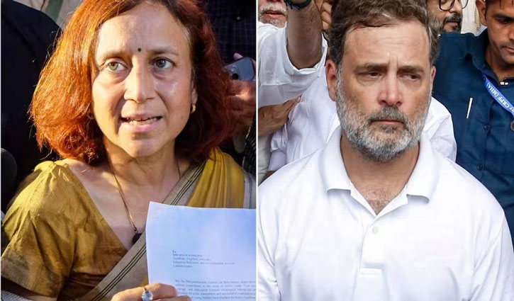 Sonam Wangchuk's wife, Gitanjali Angmo, termed the Congress protest at the PM's residence as 'performative'.