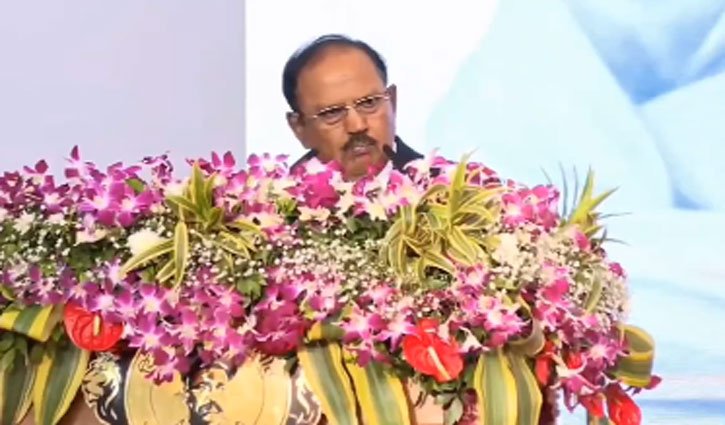 Ajit Doval stated that freedom does not mean acting arbitrarily, and called upon the youth to engage in nation-building