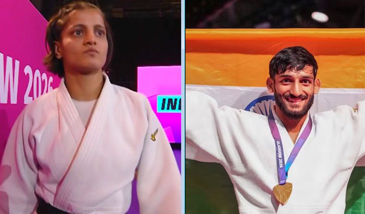 Commonwealth Games: Asmita Dey and Harsh Singh make history; India wins its first two gold medals in judo.