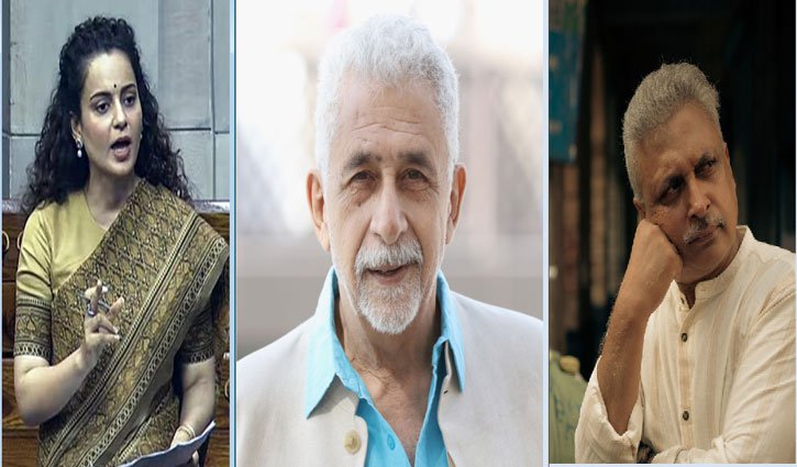 Kangana Ranaut and Piyush Mishra hit back: 'Prefer being a dog for the country over becoming a fox like Naseeruddin Shah.'