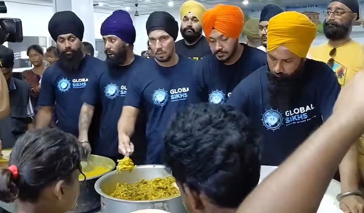 Randeep Hooda reached out to flood victims and participated in relief operations in Sivasagar, Assam.