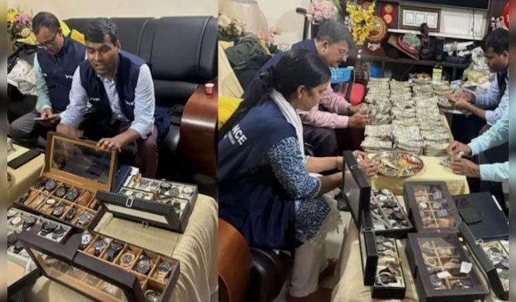 Vigilance raids premises linked to an IAS couple in Bihar; over ₹1 crore in cash and documents regarding assets worth crores recovered