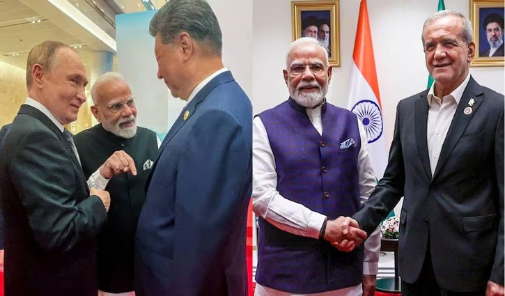 BRICS Summit: A message of India's growing stature on the global stage; key meetings in Delhi involving Modi, Putin, Xi, and the Iranian President.