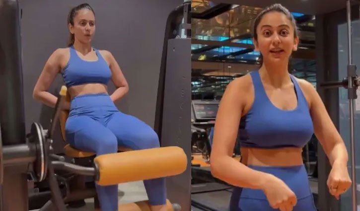 Rakul Preet Singh returns to the process of 'building back' after 18 months; shares a gym photo