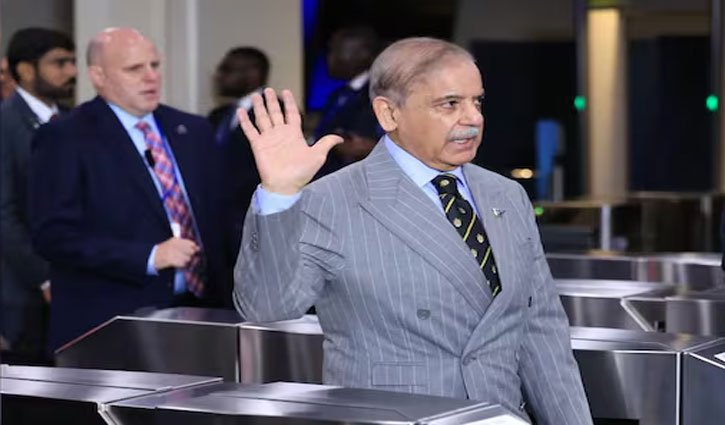 "When will Hafiz Saeed be prosecuted?" Pakistan's PM Shehbaz Sharif was asked at the UN