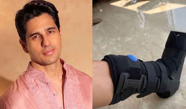 Sidharth Malhotra injured his leg during the shoot