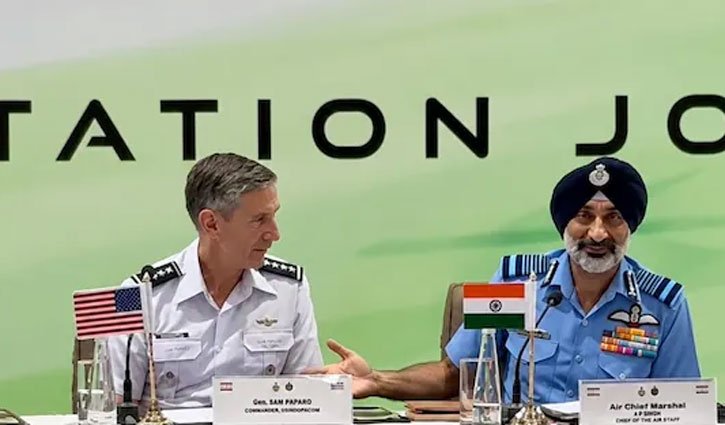 "You talk about selling the F-35, but you don't even let us see it," Air Chief Marshal AP Singh told the US commander