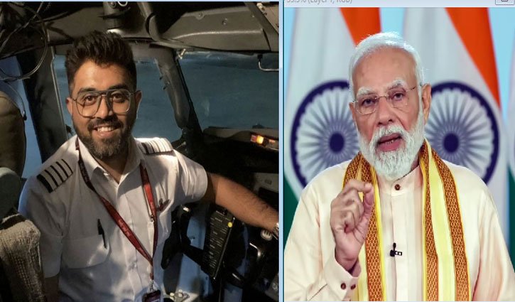 After the Flydubai incident, Captain Smit Machhar told PM Modi, "At that moment, I was reciting the Hanuman Chalisa."