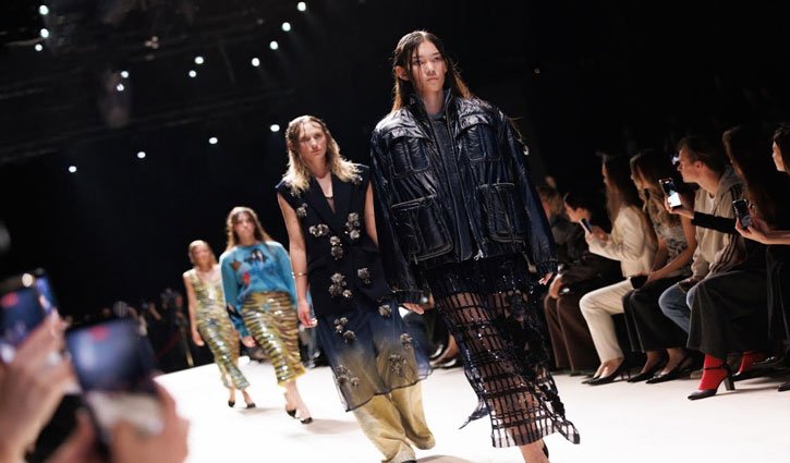 Indian fashion brand KGL made its debut at Moscow Fashion Week.