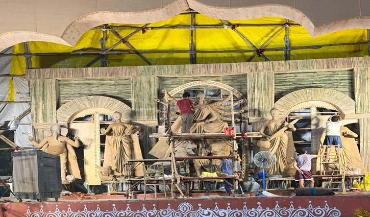 The legacy of CR Park's Durga Puja, spanning over 50 years.