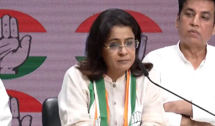 Priyanka Kakkar, the TV face of the Aam Aadmi Party, has joined the Congress party.