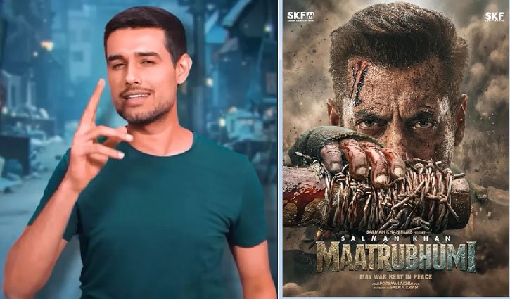 Dhruv Rathee makes a major claim regarding Salman Khan's film 'Matrubhumi': 'Reshoots were conducted to shift the narrative in favor of China.'