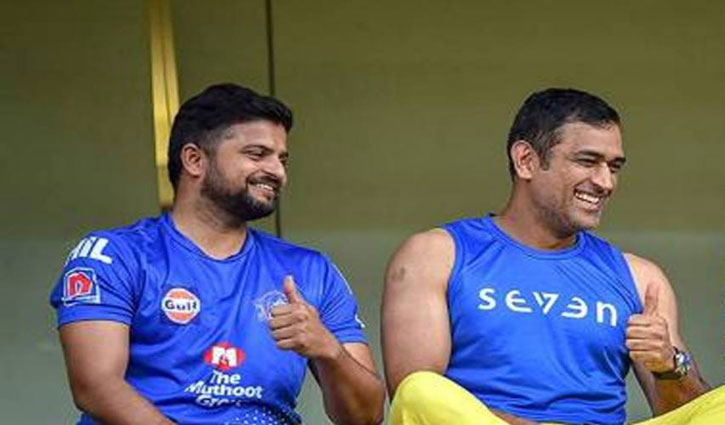 Raina shares dressing room talks with Dhoni, “MS's anger was at its peak in IPL 2014”