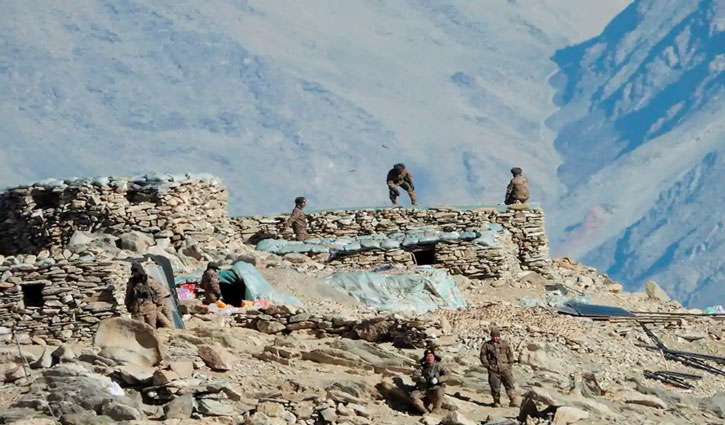 Roads, bridges and towers: China is strengthening infrastructure across Pangong Lake