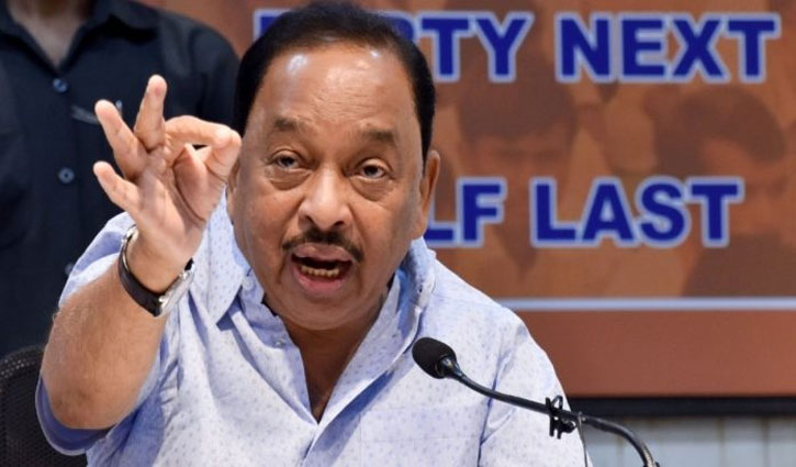 Union Minister Narayan Rane raised questions on the comments of Shankaracharya, said- he should give blessings for the construction of Ram temple.