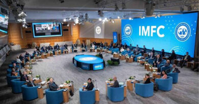 Finance Minister Nirmala Sitharaman attends IMF's International Monetary and Financial Committee meeting