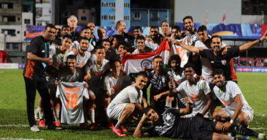 India became SAIF football champion for the eighth time