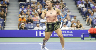 Maria Sakari beat Daria Kasatkina to reach German Open semi-finals