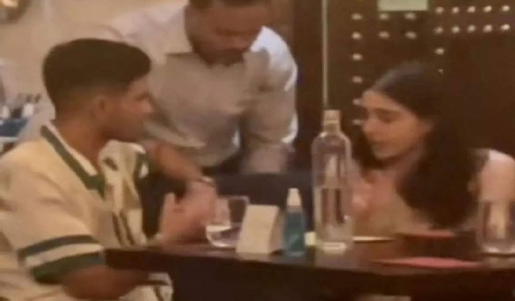 Cricketers Shubman Gill and Sara Ali Khan appeared together, fans said that this is a different Sara