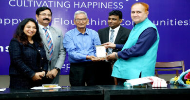 IGNOU Vice Chancellor Professor Nageshwar Rao honored with "Ambassador of Resilience" Award