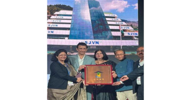 SJVN Corporate Headquarters "Shakti Sadan" becomes the first building in Himachal Pradesh to get Four Star GRIHA rating