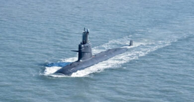 Fifth Scorpene class submarine 'Vagir' handed over to Indian Navy