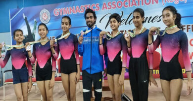 Rajveer won silver medal in Junior National Gymnastics Championship, girls won bronze medal in team event
