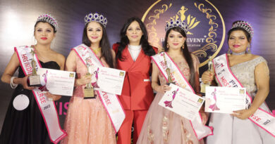 Nashik's Anjali Chowdhary became Diesel Mrs. India Universe