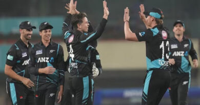 New Zealand beat India by 21 runs thanks to Santner's superb spin, take 1-0 lead in the series