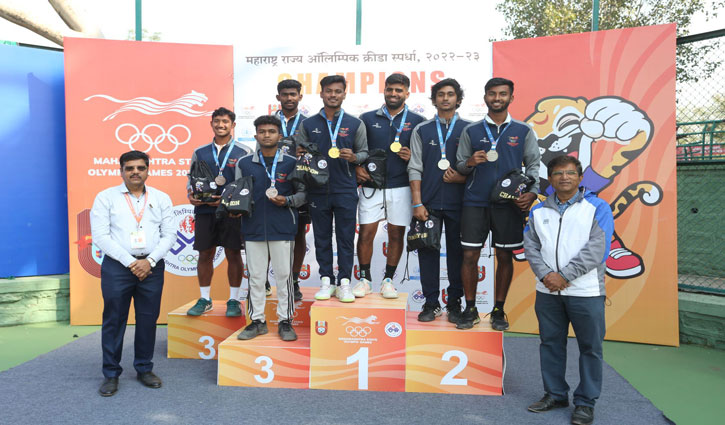 Maharashtra State Olympic Games 2023: Pune wins five golds in tennis, three in swimming