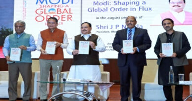 J P Nadda launched the book 'Modi: Shaping a Global Order in Flux'