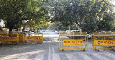 India removes security barricades outside UK Embassy