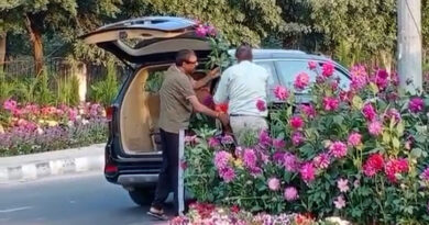 Gurugram property dealer arrested after video of theft of flower pots kept for G20 meeting goes viral
