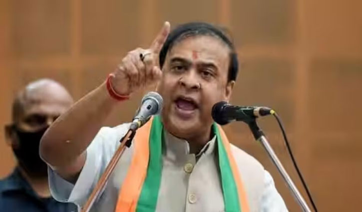 Assam Chief Minister Himanta Biswa Sarma takes a jibe at Congress, "The party's agenda is decided at the dining table."