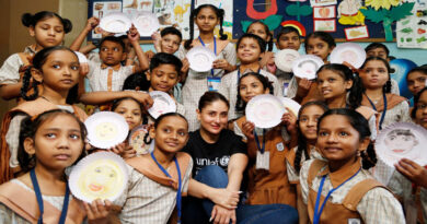 UNICEF India celebrity advocate Kareena Kapoor Khan promotes reading and basic education for young children