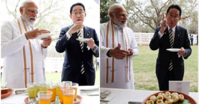 PM Modi and Kishida bonding over Golgappa in Delhi