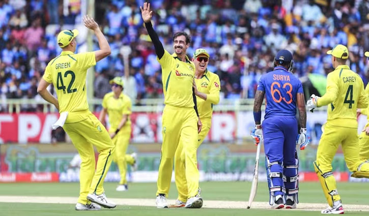 Mitchell Starc and Marsh level the series for Australia, India's biggest ODI defeat at home