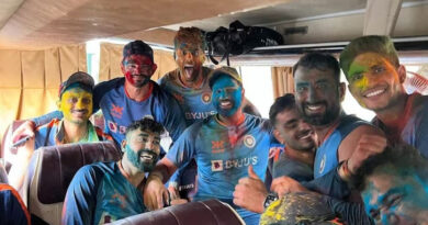 Virat Kohli led Team India's Holi celebration, full fun of many players including Rohit Sharma, Shubman Gill, Pujara