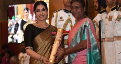 Regarding getting Padma Shri, Raveena Tandon said, 'Regrettably, my father is not there to see this...'