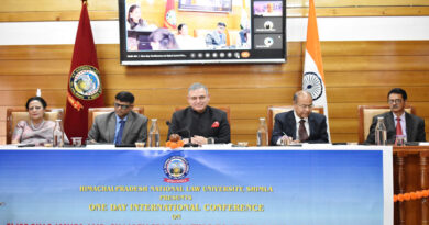 International Conference on Cyber Forensics and Laws organized at Himachal Pradesh National Law University