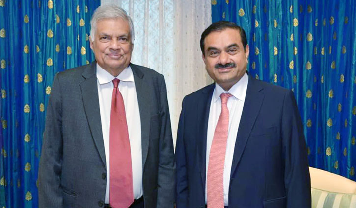 Gautam Adani meets Sri Lankan President Ranil Wickremesinghe, discusses Colombo Port