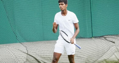 Amazing performance of young tennis player Manas Dhamane, qualified for Junior Wimbledon Championship