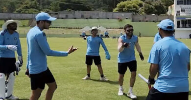 Special fielding drill of Team India players including Virat Kohli, Shubman Gill before the first test