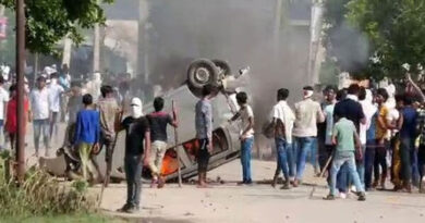 The fire of Haryana violence reached Bhiwadi; Mob attacked meat shop, 11 people arrested