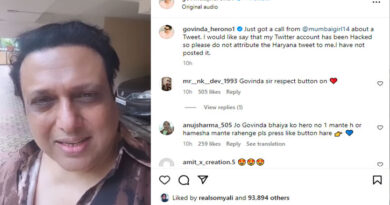 Govinda says Twitter account 'hacked', tweet on Gurugram violence is not his