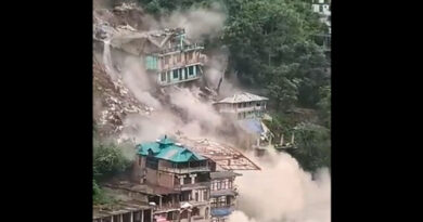 Houses collapsed like cards in Kullu, Himachal Pradesh, many feared trapped