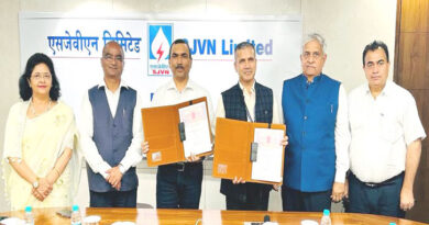 SJVN signs MoU with ONGC and SSL