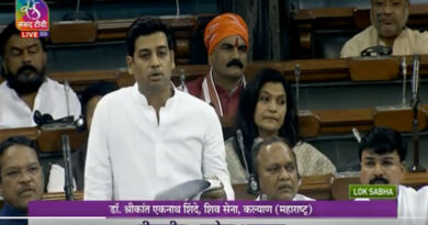 On opposition's taunt, CM Eknath Shinde's son recited Hanuman Chalisa in Lok Sabha