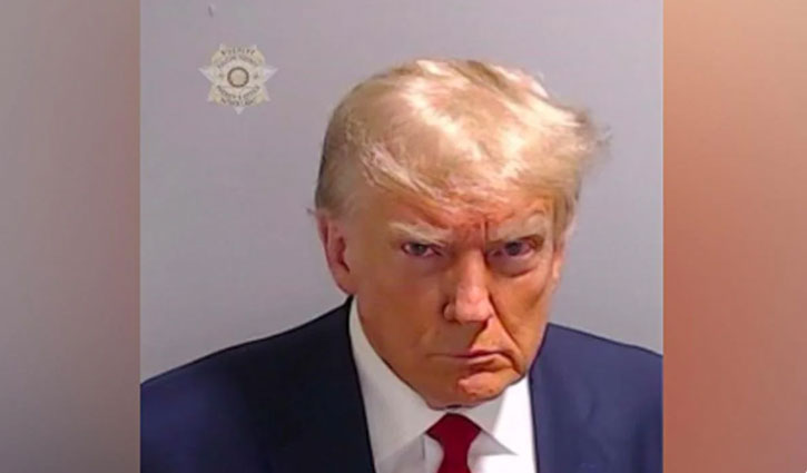 "Handsome Guy": President Joe Biden Reacts To Donald Trump's 'Mug Shot' Picture After Arrest